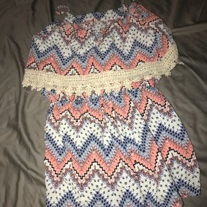 Multicolored Romper